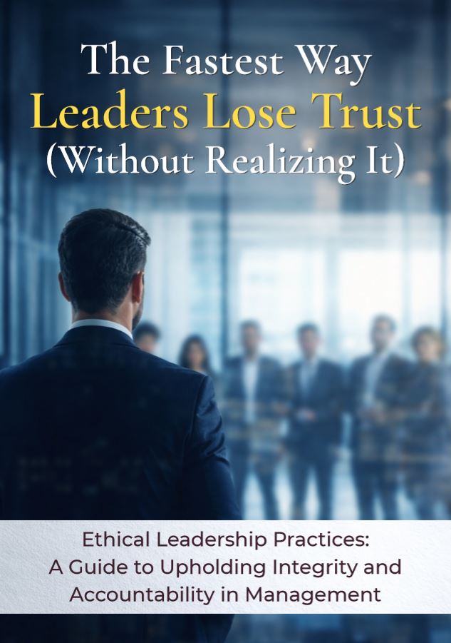 The Fastest Way Leaders Lose Trust Without Realizing It – Ethical Practices Guide