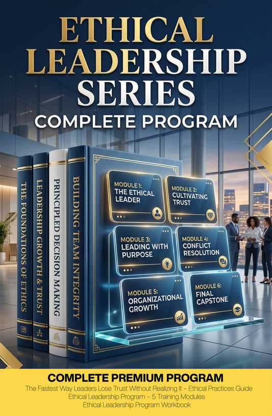 Complete Ethical Leadership Series – Guide + 5 Module Program + Workbook